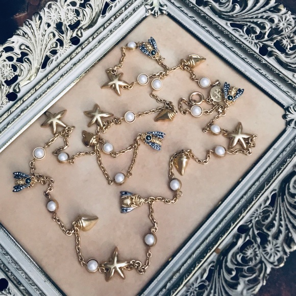 TORY BURCH • Poetry of Things Charm Necklace - Picture 6 of 6